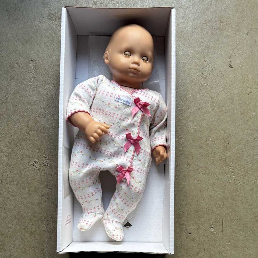 Bitty Baby Blonde Baby Doll with Pink Accents